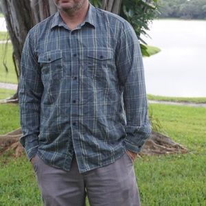 Hurley L Long Sleeve Men’s Button Down